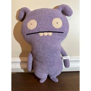 Uglydoll Toodee Purple Plush Stuffed Animal Toy Pretty Ugly 2007 Collectible